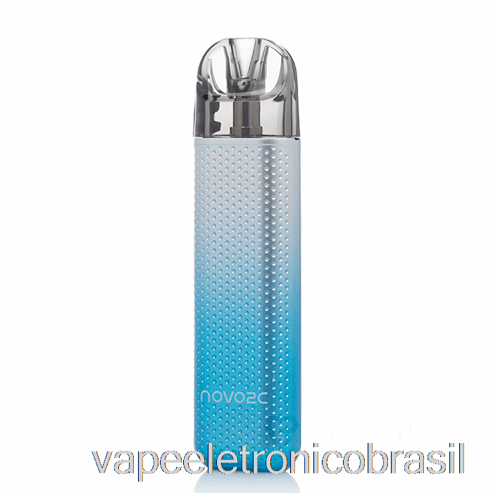 Vape Recarregável Smok Novo 2c Pod System Prata Azul